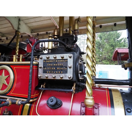 123 - Garrett 1919 4hp Showmans steam tractor originally known as the 