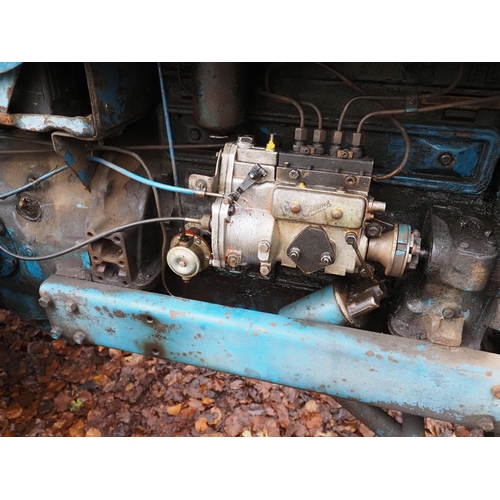 118 - Fordson New Performance Super Major tractor. 1961. In full working order. Comes with rear wheel weig... 