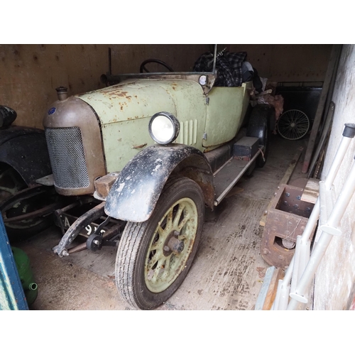 110 - Bullnose Morris 2 seater coupe. 1923. 1595cc. fitted with dickie. In need of restoration. C/w temper... 