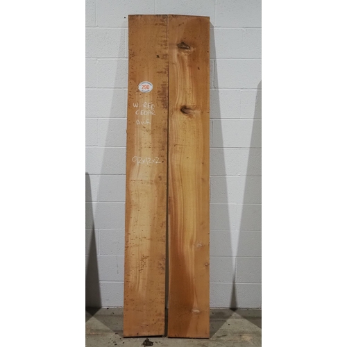 290 - Western Red Cedar 92x12x2