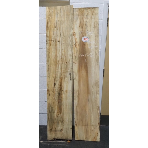 333 - Spalted Sycamore 78x15x2