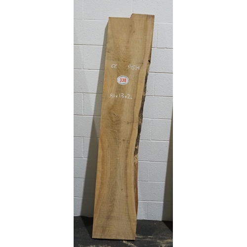 338 - Olive Ash 81x13x2