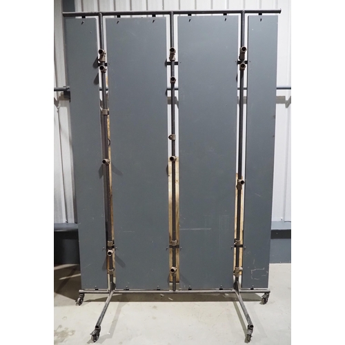 693 - Room dividers on casters 7ft