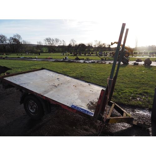 2158 - Single axle trailer 8x6ft