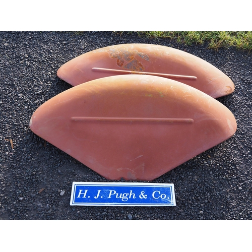 2176 - Massey Ferguson mudguards NOS