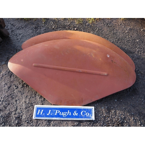 2198 - Massey Ferguson mudguards NOS