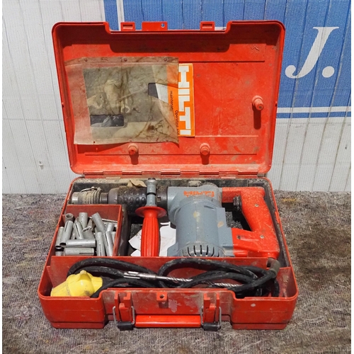 856 - Hilti TE-17 rotary hammer drill, 110v