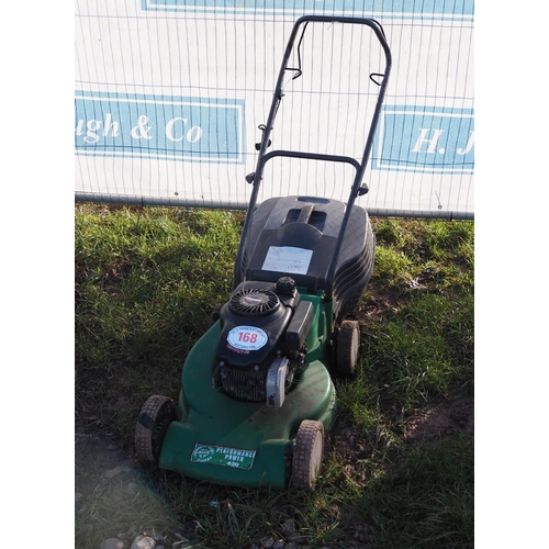 168 - Power performance lawn mower