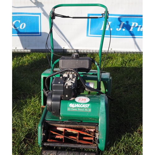 239 - Qualcast classic petrol mower