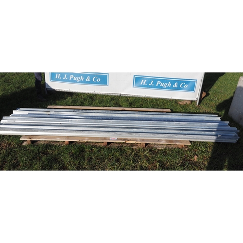 260 - Large quantity of steel stud frames