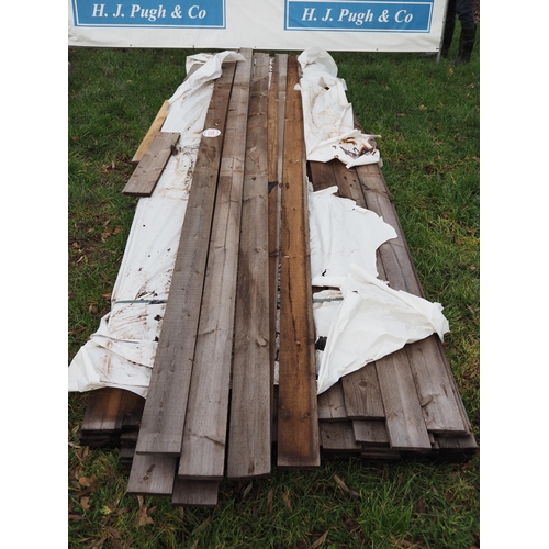 1055 - Timber boards 4.2m x 100 x 16 - 90