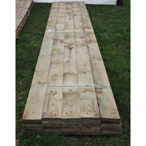 1059 - Boards feather edge 6.0m x 200 x 38 - 60