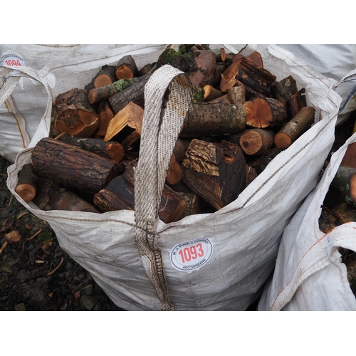 1093 - Bag of offcut logs