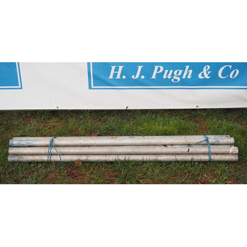 1233 - 5ft Aluminium scaffold poles - 10