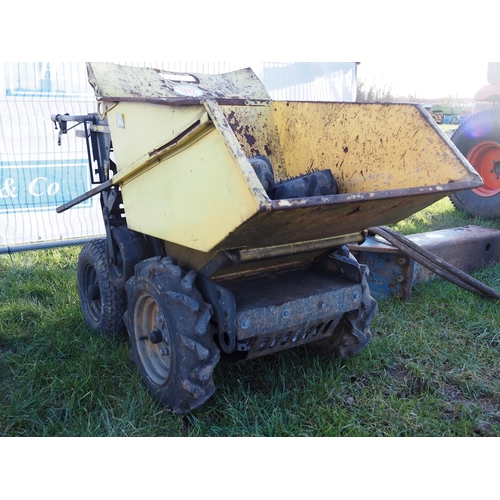 1322 - Power barrow with Honda 5.5 engine. SN MDPRH001.