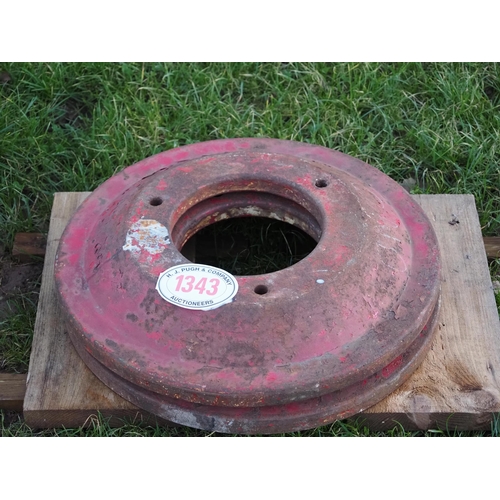 1343 - Tractor wheel weights - 2