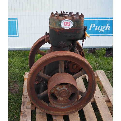 1355 - Lister 83L 6.5HP stationary engine. SN 205409