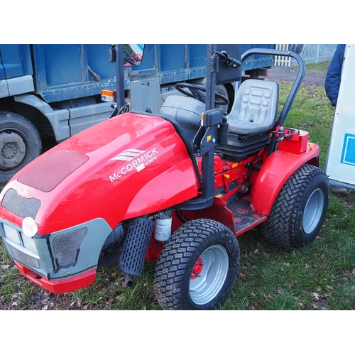 1470 - McCormick G30R compact tractor. 2002. Vendor says slight PTO noise but works as it should, 1354 hour... 