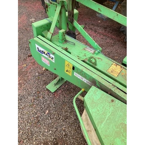 1483 - Samasz 1.65 drum mower. Used last year, 2007 machine. Complete.