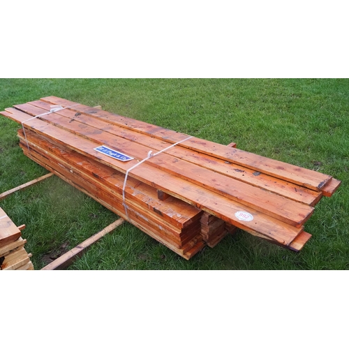 992 - Softwood boards mixed sizes and lengths 3.3m average - 45