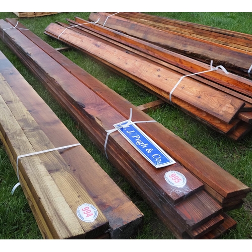 995 - Cedar boards 4.75mx150x30 - 16