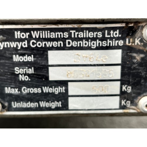 1552 - Ifor Williams BV64E box trailer