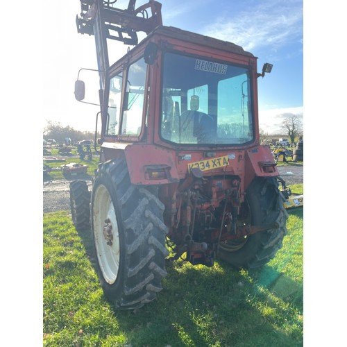 1485 - Belarus 862 tractor. Runs. 1994. showing 1784 Hours