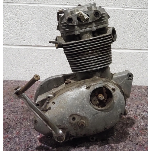 BSA T25T engine incomplete. Engine No. T25T/DE10187