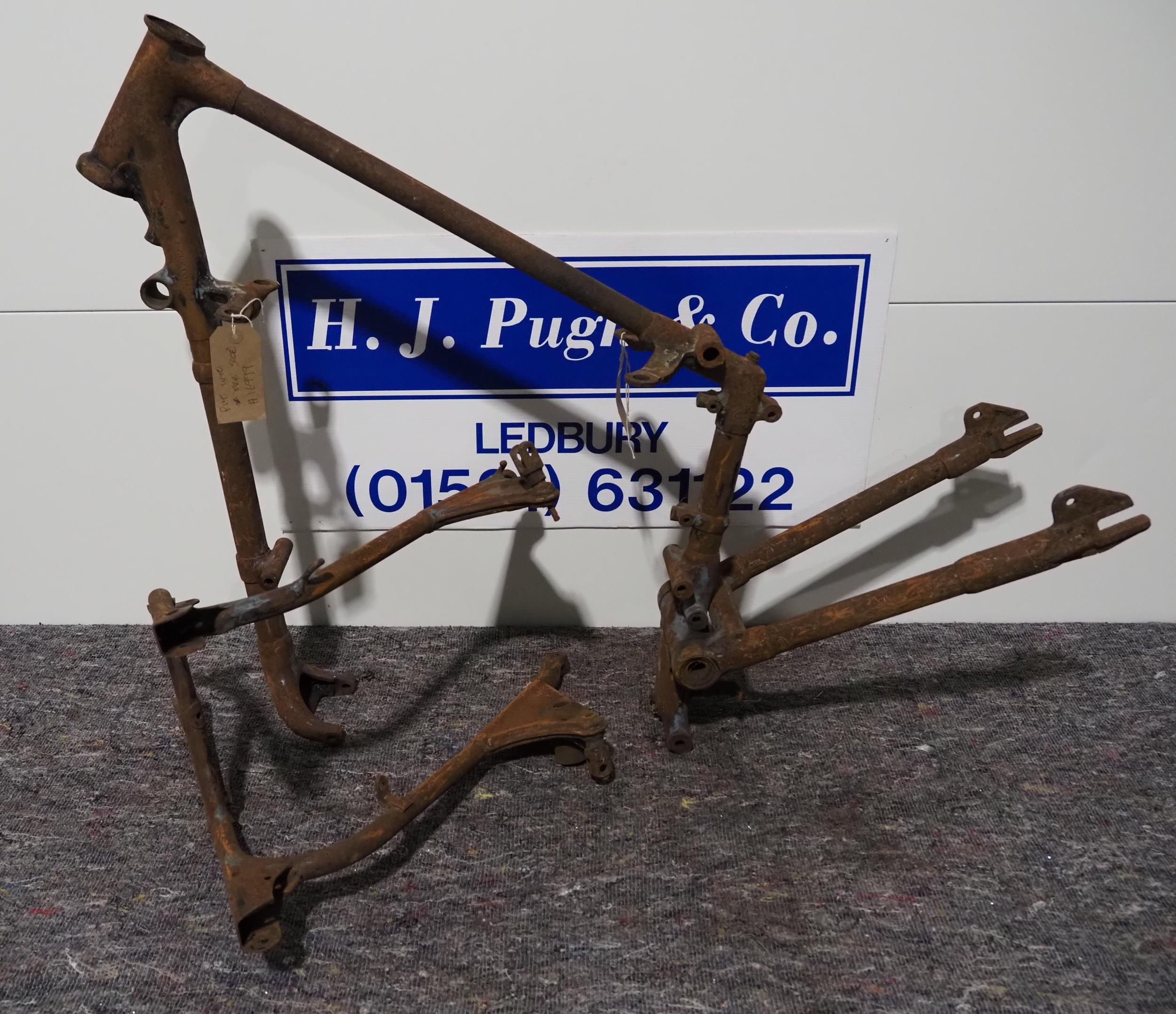 Matchless motorcycle frame