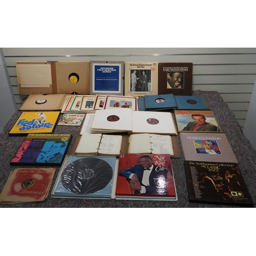 33 - Large quantity of records to include The Dorsey/Sinatra sessions 1940-1942, Southern Folk Heritage S... 