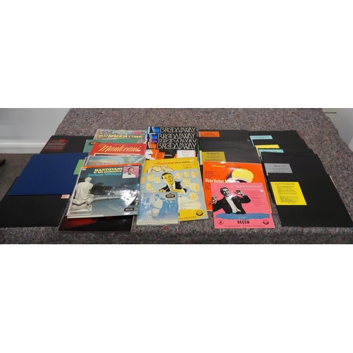48 - Large quantity of vinyl records to include Mantovani