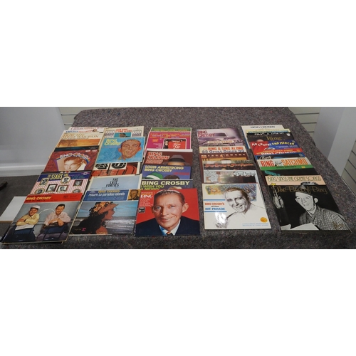 56 - Large quantity of Bing Crosby vinyl records
