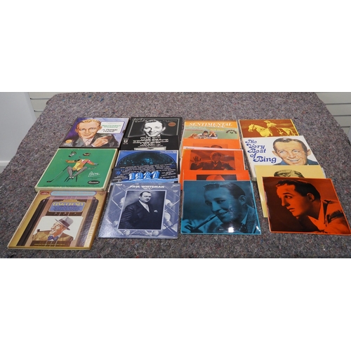 59 - Large quantity of Bing Crosby vinyl records
