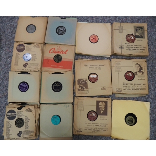 73 - Large quantity of jazz, blues and other vinyl records to include Patty Andrews and Johnny Mercer