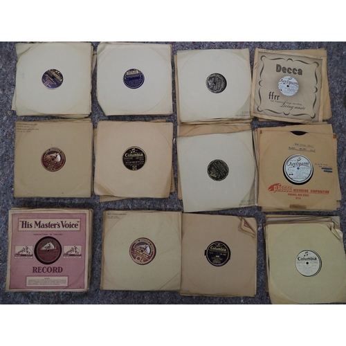78 - Large quantity of assorted jazz vinyl records to include Bing Crosby and Paul Whiteman