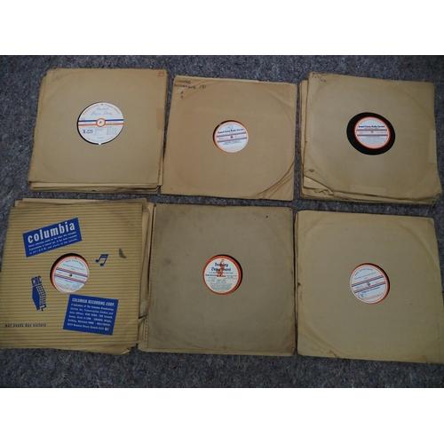 104 - Large quantity of assorted War Department and Treasury Department vinyl records to include Bing Cros... 