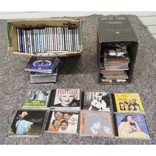 3 - Large quantity of Jazz CDs to include Peggy Lee and Eartha Kitt