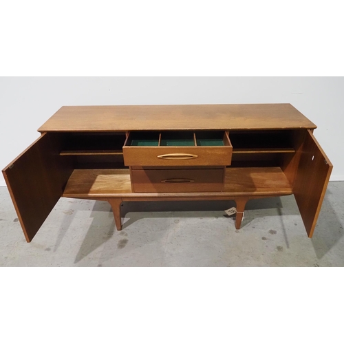 240 - Mid century style side cabinet on legs 60