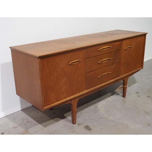 240 - Mid century style side cabinet on legs 60