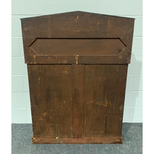 265 - Victorian mahogany chiffonier with drawer and cupboards 54