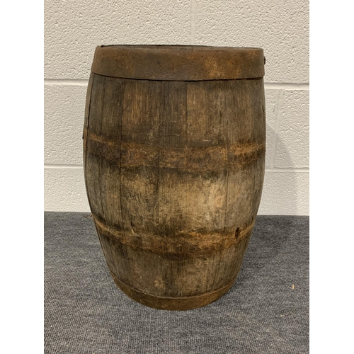 186 - Vinegar barrel HE & Co Worcester