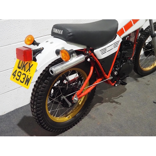 Yamaha DT250 enduro motorcycle, 1981, 248cc. Runs and rides, new