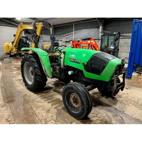 375 - Deutz 65 2WD tractor. Runs. 2013. Reg WX13 CYO.