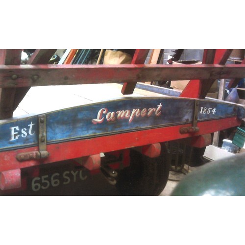 333 - Lampert vintage hay wagon
