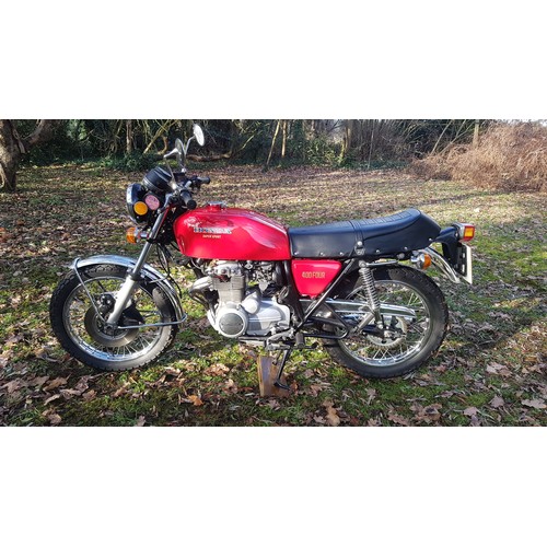 Honda CB400 FOUR 1977 408cc. Frame no.CB400F 1070927 Engine no