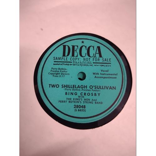 122 - Approx. 500 shellac & vinyl 78 rpm 10