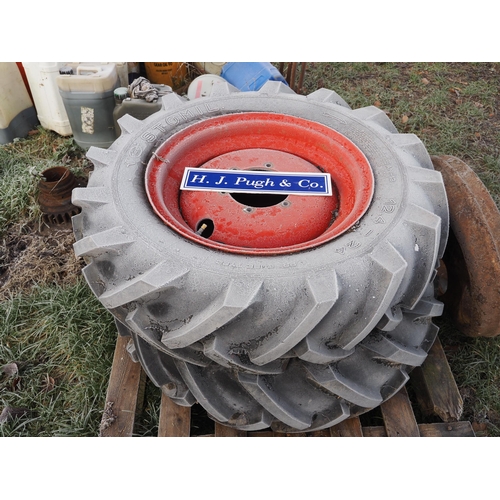 130 - Stomil wheels and tyres 12.4-24