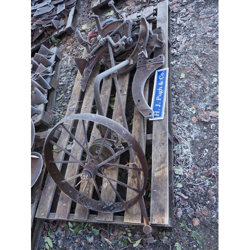 167 - Ransomes plough spares