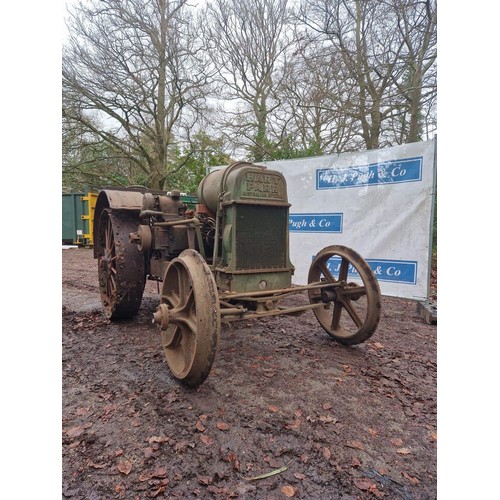 120 - Hart Parr 12/24 tractor. Australian special, part restored, engine free, reconditioned mechanical lu... 