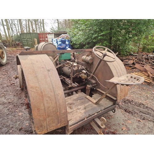 120 - Hart Parr 12/24 tractor. Australian special, part restored, engine free, reconditioned mechanical lu... 